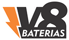 Baterias V8 - logo